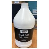 brand new acrylic paint - 138 ounce white