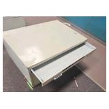 metal art filing cabinet, small