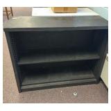 Black bookshelf