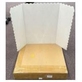 box of brand new trifold