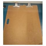 large double clip board