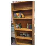 five shelf bookshelf