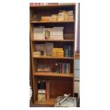 five shelf bookshelf