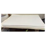 huge lot of large paper