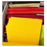 huge lot of construction paper, assorted colors