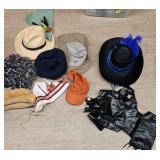 bucket of costumes