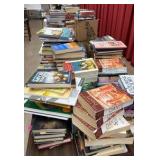 A lot of any 50 books from table