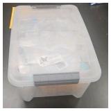 assortment of test tubes
