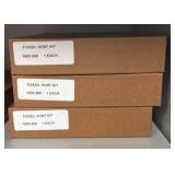 fossil hunt kits, four in lot