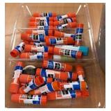 rulers and glue sticks