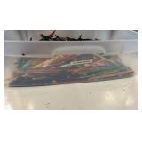 entire drawer of colored pencils
