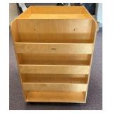 Multi display rolling cabinet