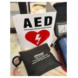 AED in CPR first responders Kit, external defibrillator