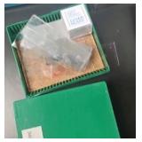 glass tubing and microscope slides