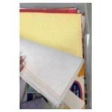 scrapbooking totes, two in lot