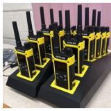 KETELESE walkie-talkie Set with charging bases 12 walkie-talkies