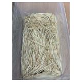 popsicle sticks, toothpicks and round reeds