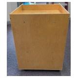 Multi display rolling cabinet