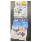 assortment of science kits