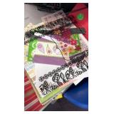 wide rule notebook paper, reinforce paper, college rule paper, printer paper, scrapbooking supplies