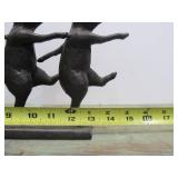Cast Iron "Dancing Pig" Sculpture