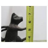 Cast Iron "Dancing Pig" Sculpture