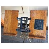 Wonderful Ornate Antique Victorian Kalamazoo Book Holder