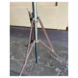 Excellent Antique Blue Metal Gramophone Horn by TT Company