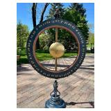 Fantastic Antique Folk Art Wooden Gambling Wheel