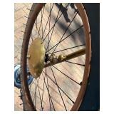 Fantastic Antique Folk Art Wooden Gambling Wheel