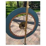 Fantastic Antique Folk Art Wooden Gambling Wheel