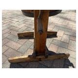 Very Nice antique Oak Barrel Butter Churn - "The Favorite"