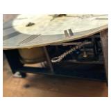 Antique French Mother-of-Pearl Inlaid Wall Clock