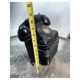 Old Vintage Wall Mount Bakelite Hand Crank Beehive Telephone