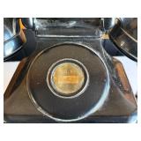 Old Vintage Wall Mount Bakelite Hand Crank Beehive Telephone