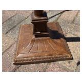 Tiffany Style Stained Glass Torchiere Floor Lamp