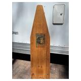 Antique Wooden Iron Board Table