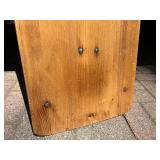 Antique Wooden Iron Board Table