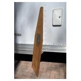 Antique Wooden Iron Board Table