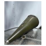 Large Vintage Green Megaphone