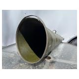 Large Vintage Green Megaphone