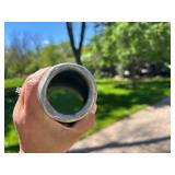 Large Vintage Green Megaphone
