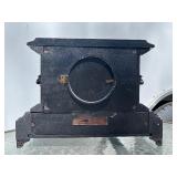 Ornate Antique Ingraham Mantel Clock w/Pendulum & Key