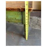 Wonderful Antique Farm Table w/Old Green Painted Surface