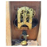 Very Nice Antique Ansonia Mantel Clock w/Pendulum & Key