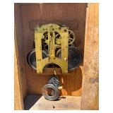 Very Nice Antique Ansonia Mantel Clock w/Pendulum & Key