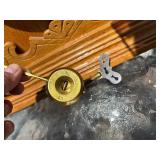 Very Nice Antique Ansonia Mantel Clock w/Pendulum & Key