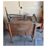 Excellent Antique Primitive Oscillating Vacuum Washer by the American Gas Machine Company