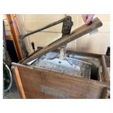 Excellent Antique Primitive Oscillating Vacuum Washer by the American Gas Machine Company