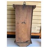 Very Nice Antique Oak Wall Clock